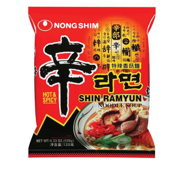 Mì gói ăn liền cay Shin Ramyun Nongshim 114g